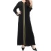 WSPLYSPJY Embroidered Abaya Muslim Dresses for Women Maxi Long Sleeve Prayer Clothes Middle Eastern Kaftans