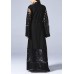 WSPLYSPJY Embroidered Women Open Abaya Muslim Dress Islamic Cardigan Dubai Kaftan Robe