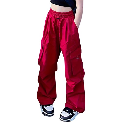 Girls Cargo Jogger Pants Sweatpants Pants,6-11 Years