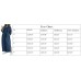  Jofemuho Womens Spring Fall Long Sleeve Denim Dress Maxi Shirt Dress with Split 